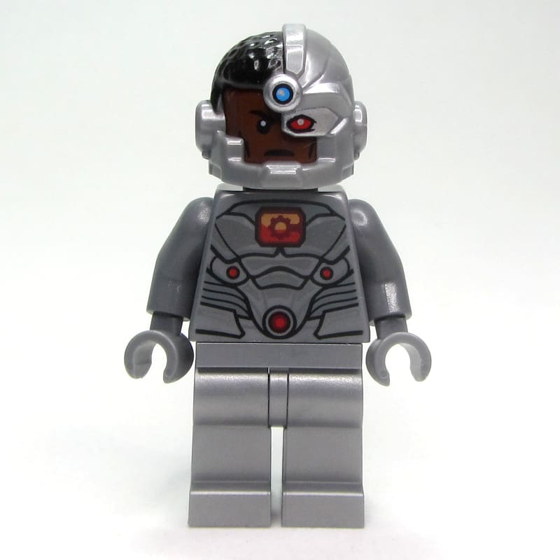 Cyborg with Red and Orange Chest