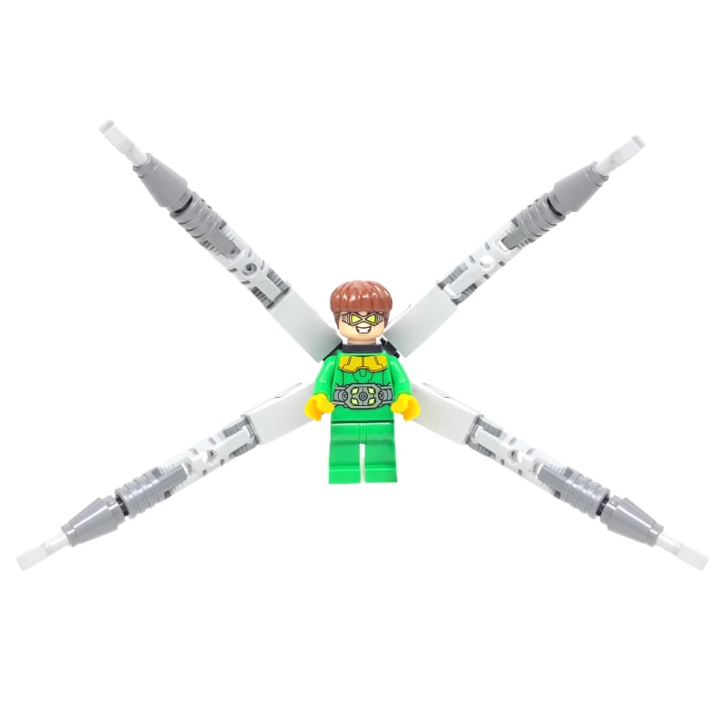 Dr. Octopus / Doc Ock in Green Outfit with Back Arms with Claws