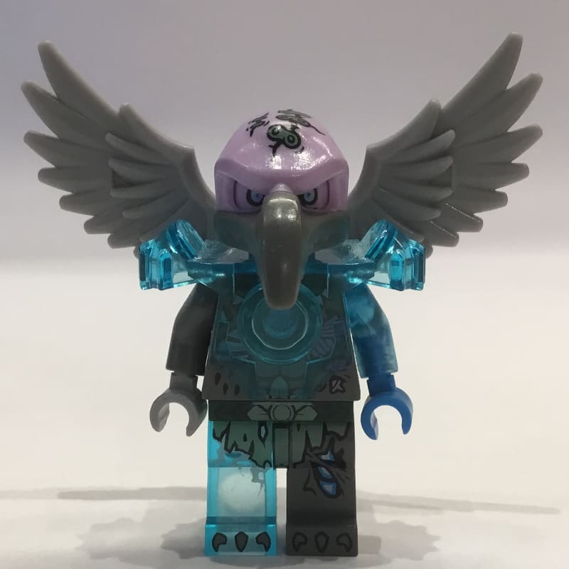 Vornon with Trans-Light Blue Large Shoulder Armor