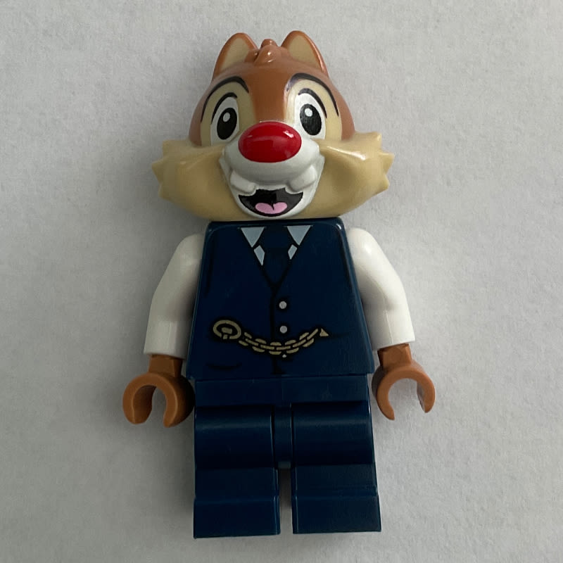 Dale in Dark Blue Vest with Pocket Watch Chain