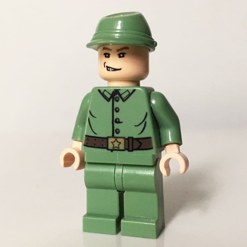 Russian Guard with Open Mouth Smirk