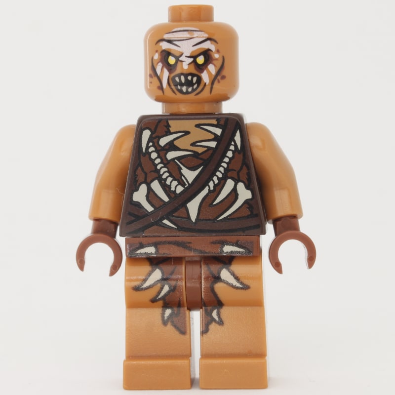 Gundabad Orc - Bald, White Forehead Paint