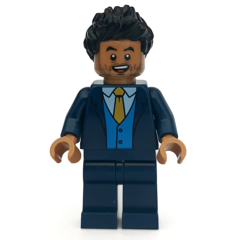 Simon Masrani in Dark Blue Suit