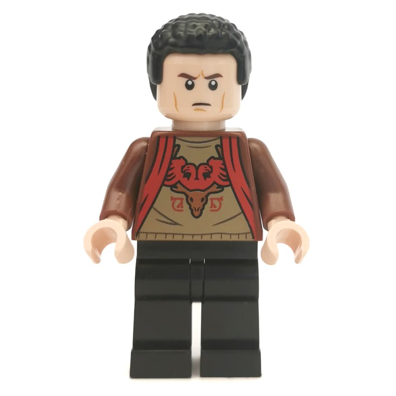 Viktor Krum, Reddish Brown Jacket Over Shirt with Durmstrang Crest
