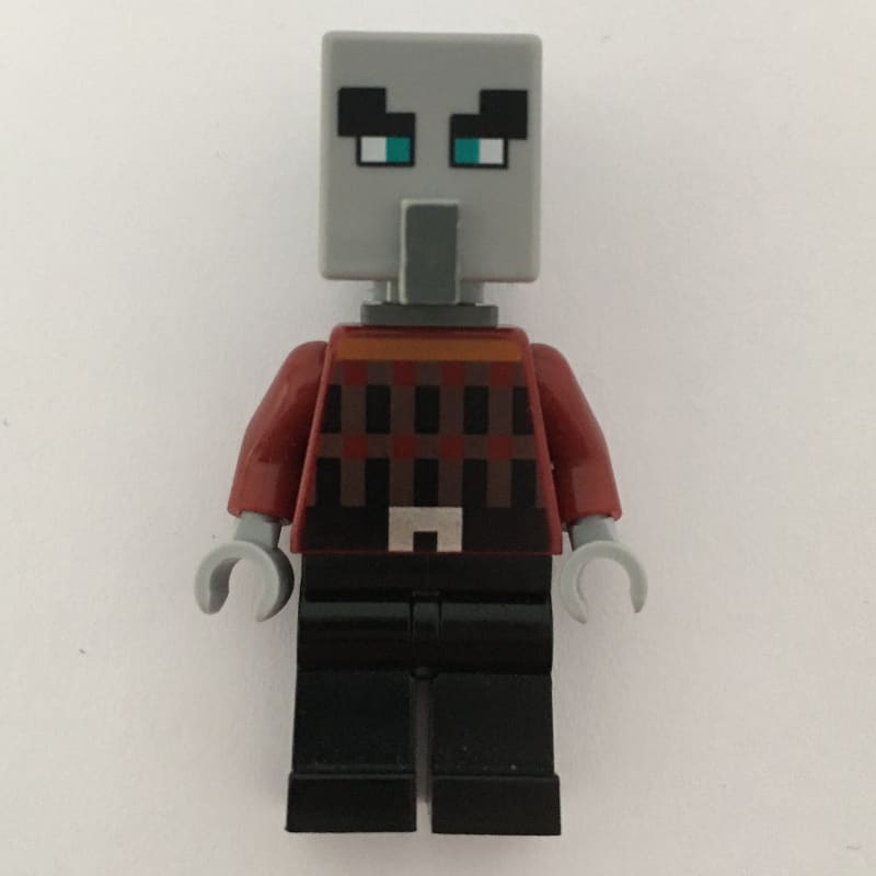 Pillager, Black Legs, Neck Bracket, Wide Eyes