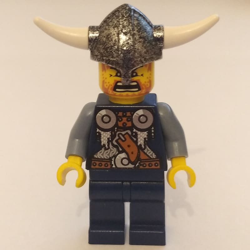 Viking Blue Chess Pawn