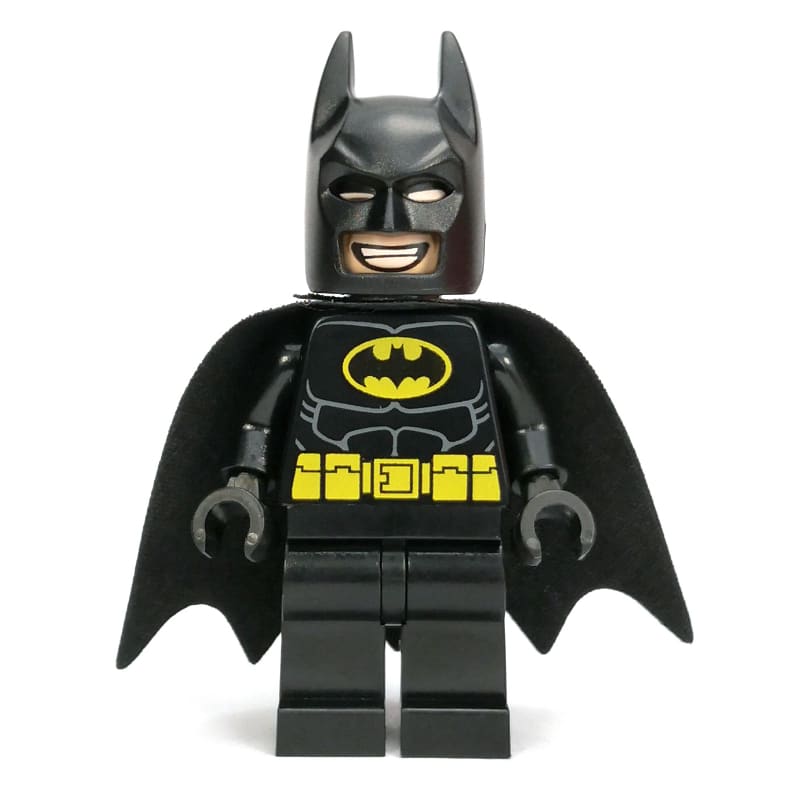 Batman, Black Suit, Black Cape and Cowl, Yellow Batman Logo, Black Headband