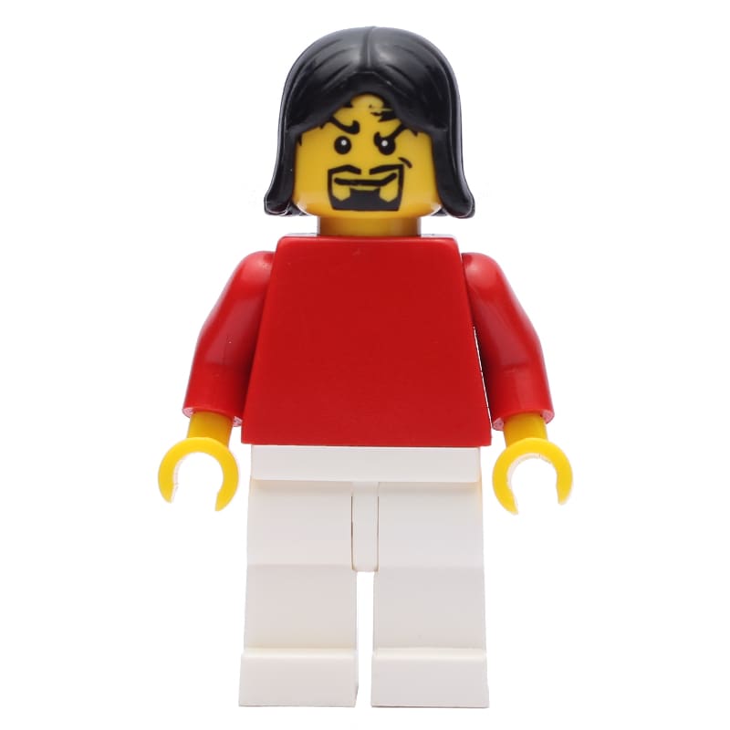 Man - Red Torso, White Legs