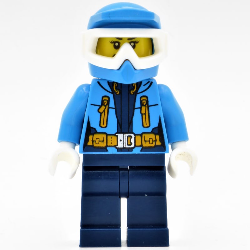 Arctic Explorer, Dirt Bike Helmet, Snow Goggles, Woman