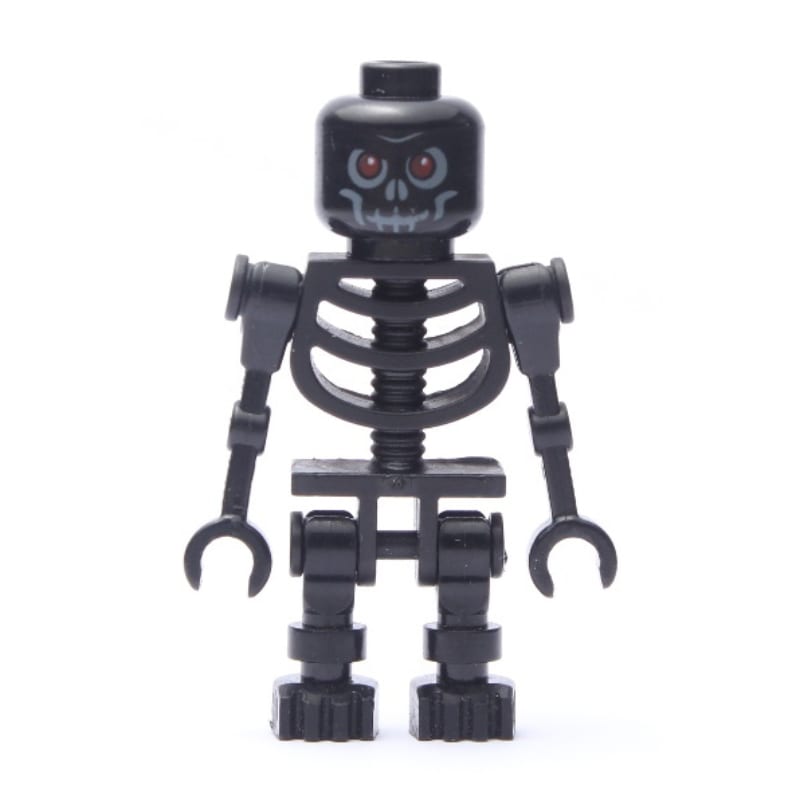 Skeleton, Red Eyes, Black
