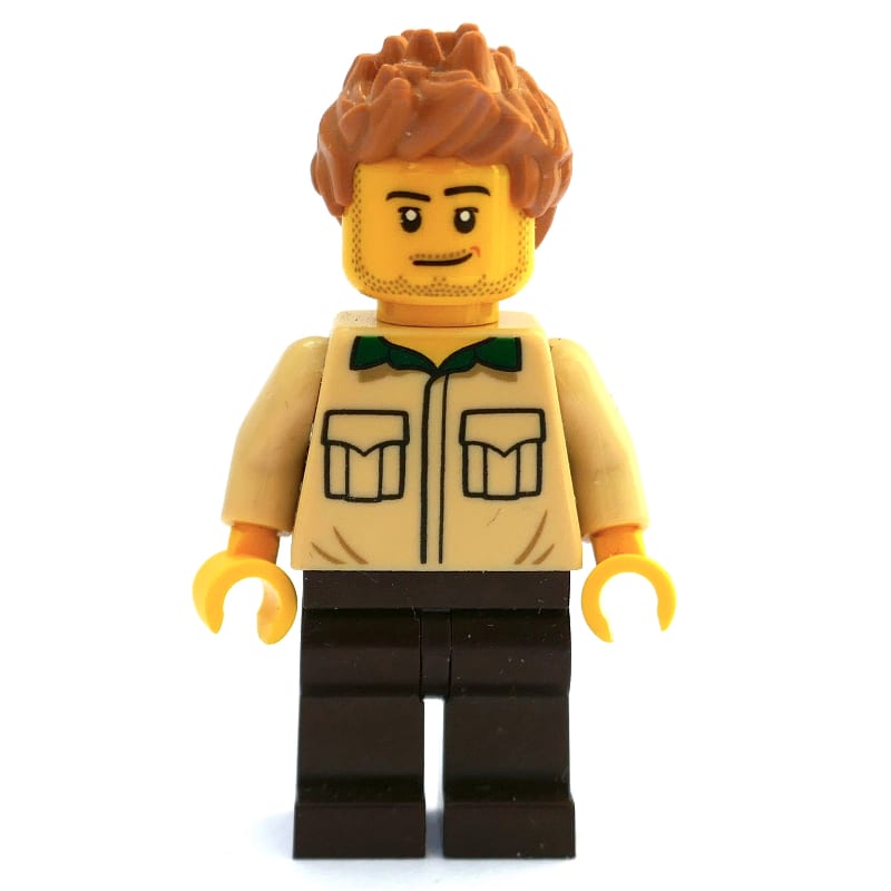 Tan Torso, Dark Brown Legs, Medium Nougat Hair