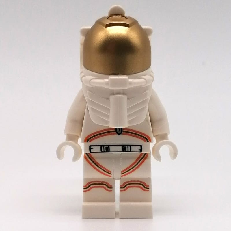 Astronaut - White Torso and Legs, Orange Trim