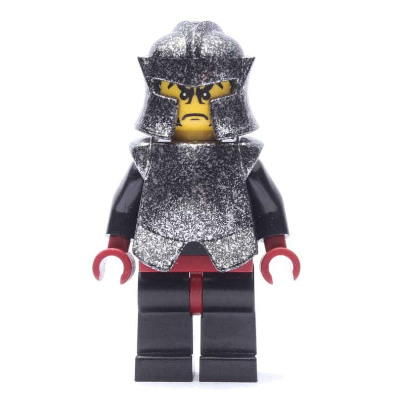 Shadow Knight, Speckle Black-Silver Helmet and Armor