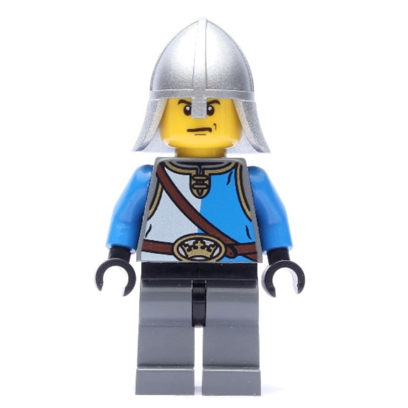 Knight, Blue, Helmet