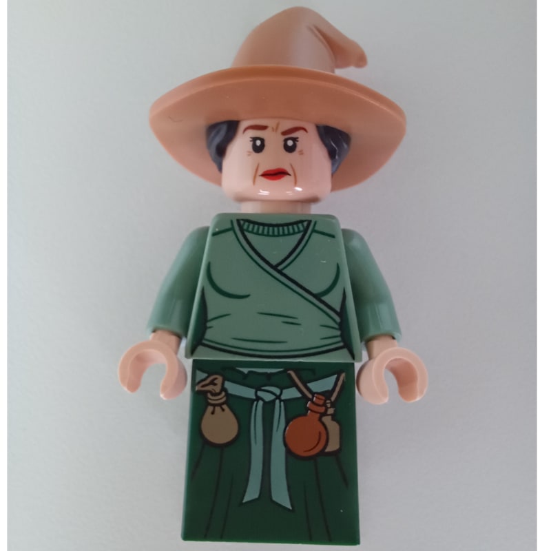 Witch, Sand Green and Dark Green Robes