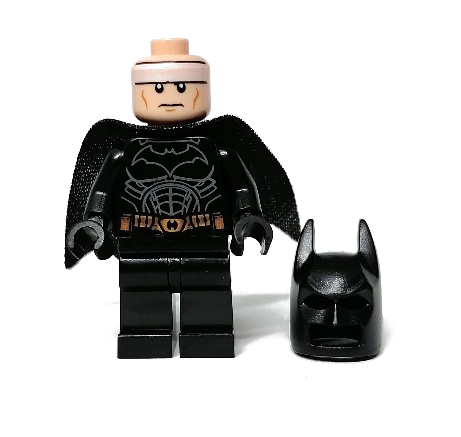 Batman, Black Suit, Black Cape and Cowl, Copper Utility Belt (37157 Cape)(Dark Knight Trilogy)