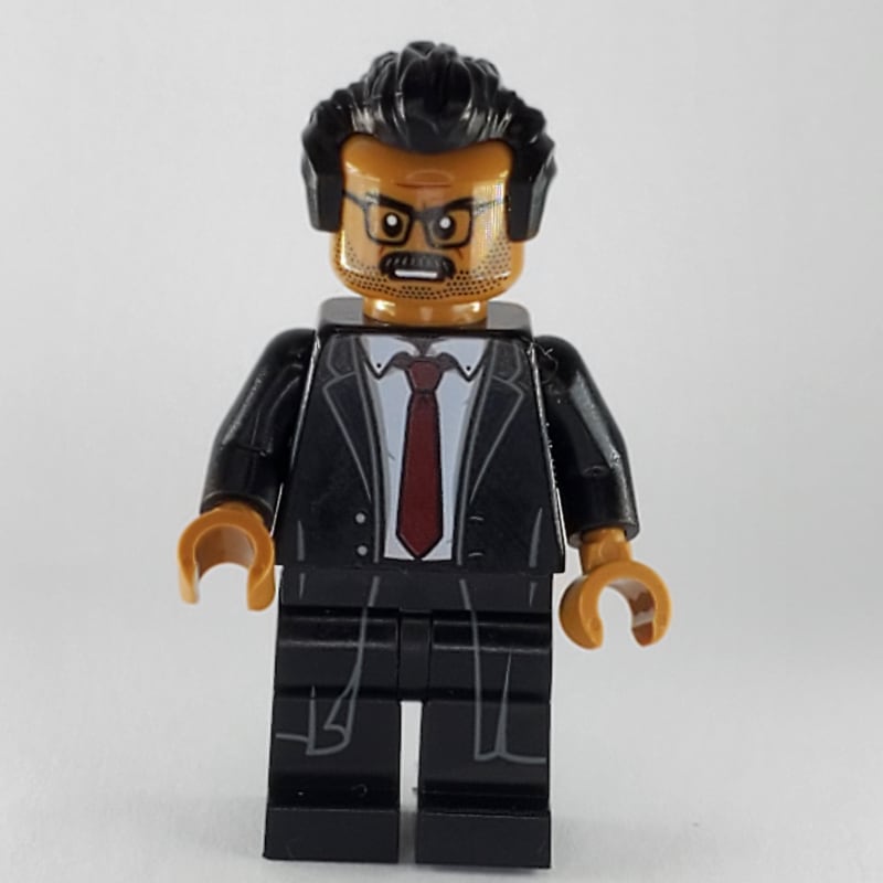 James Gordon, Black Suit, Black Hair