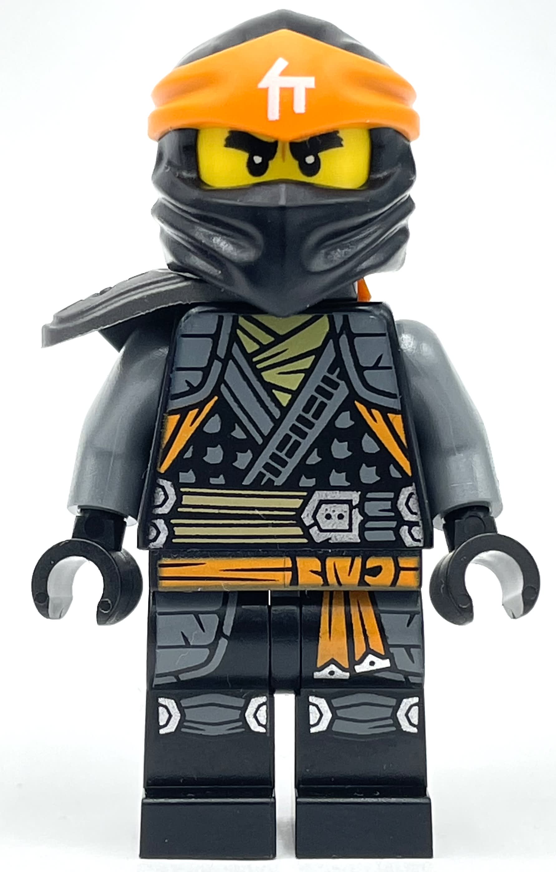 Cole, Crystalized Robes, Pearl Dark Gray Shoulder Guard