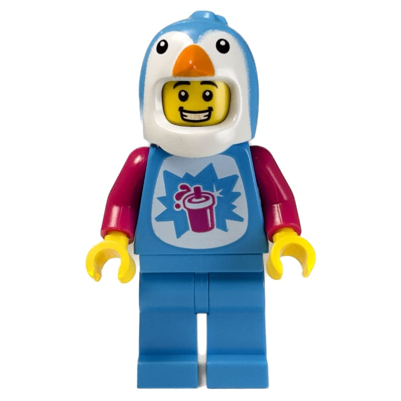Slushy Vendor, Penguin Mask