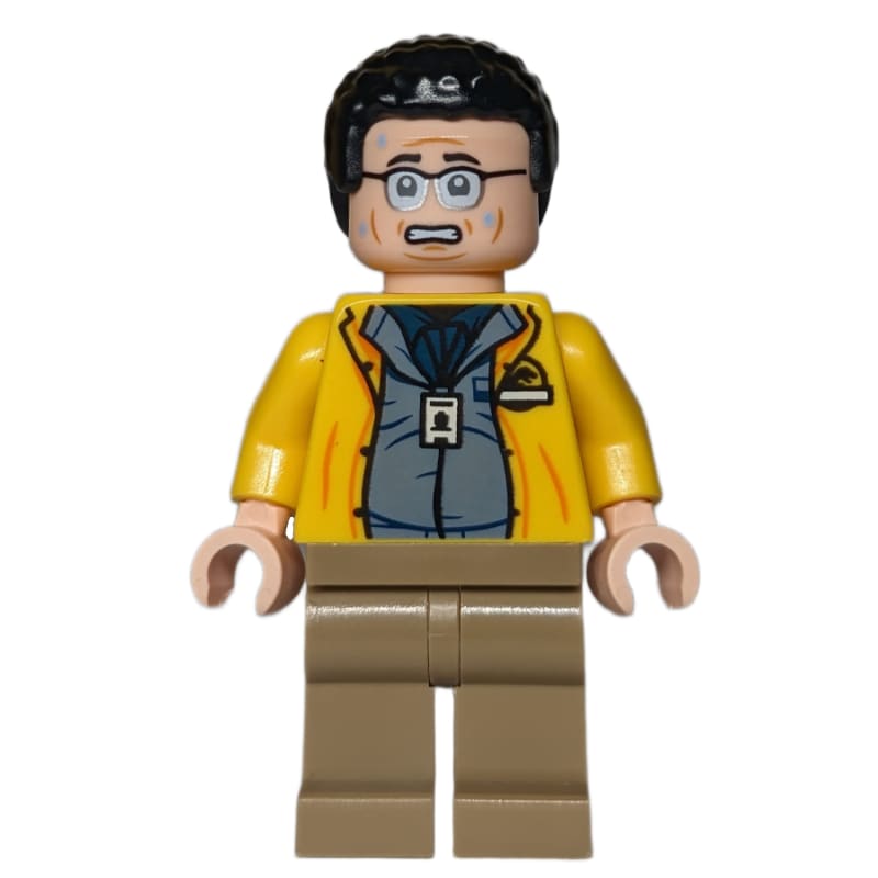 Dennis Nedry, Scared