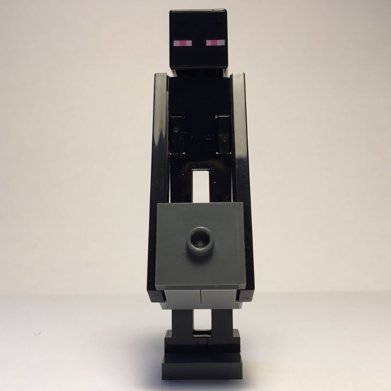 Enderman, Dark Bluish Gray Box, Foot Plate