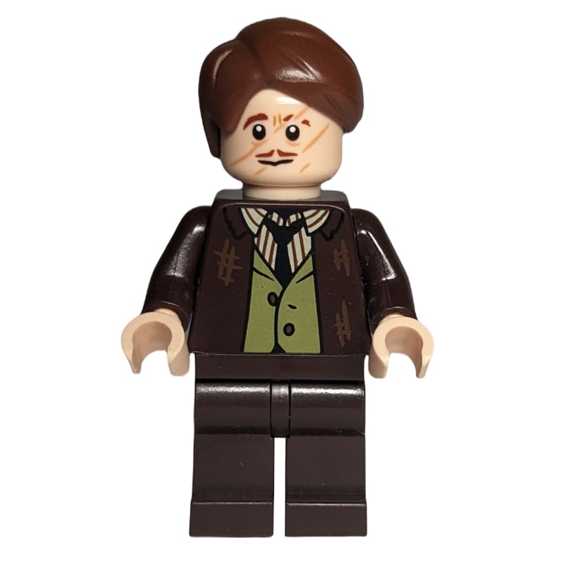 Remus Lupin, Dark Brown Torn Suit (Plain Legs)
