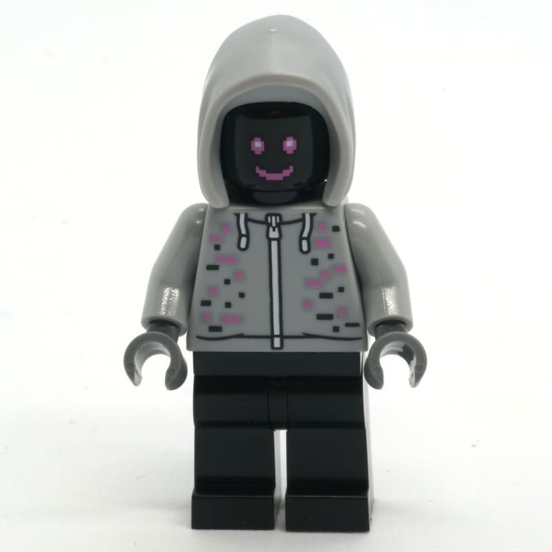 Robot, Light Bluish Gray Hoodie, Black Legs