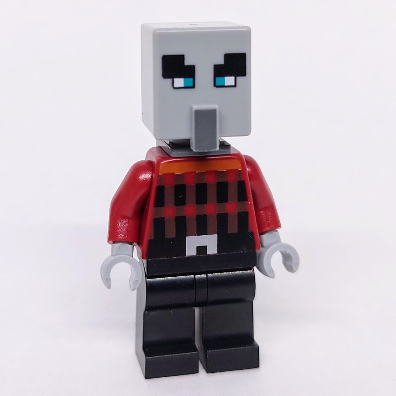 Pillager, Black Legs, Neck Bracket, Narrow Eyes
