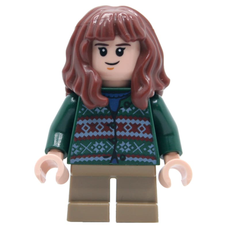 Hermione Granger, Dark Green Sweater, Short Dark Tan Legs