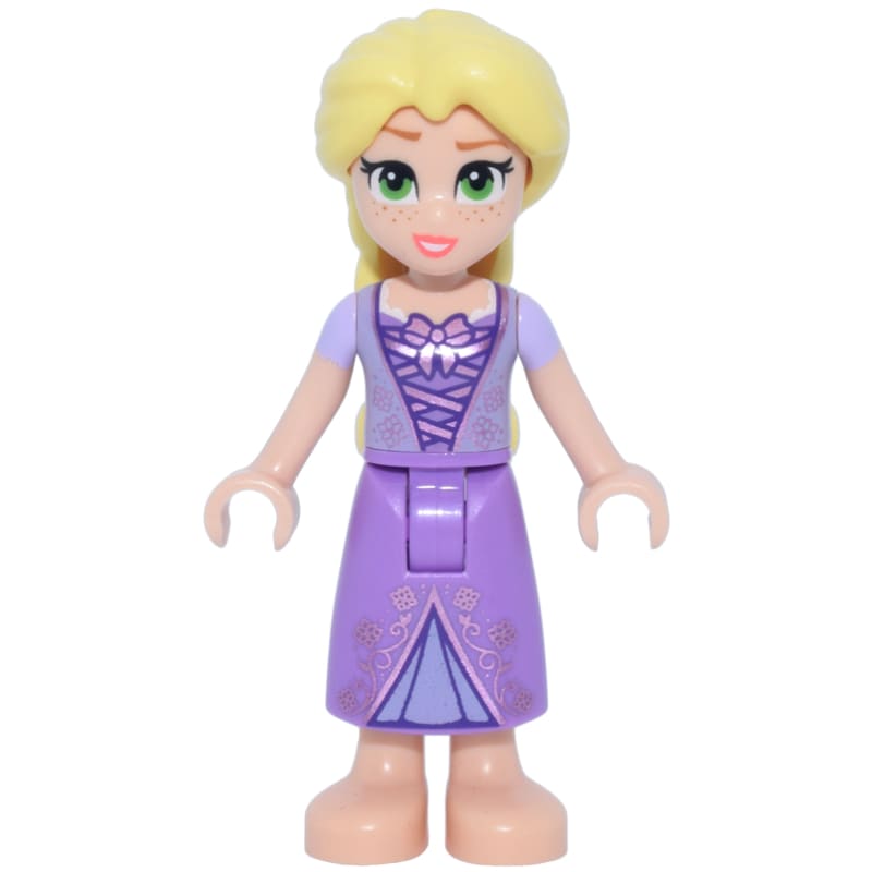 Rapunzel, Big eyes, Flowers