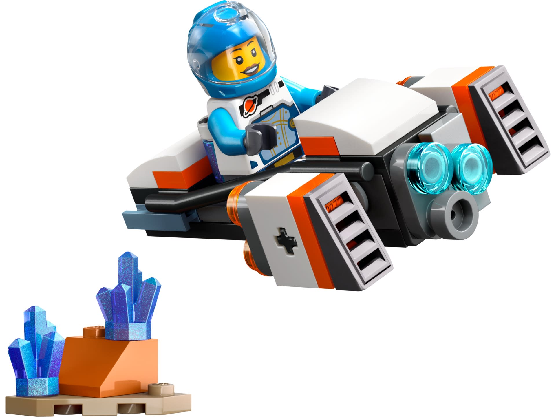 Kosmiczny latający motocykl & NASA Mars Rover Perseverance