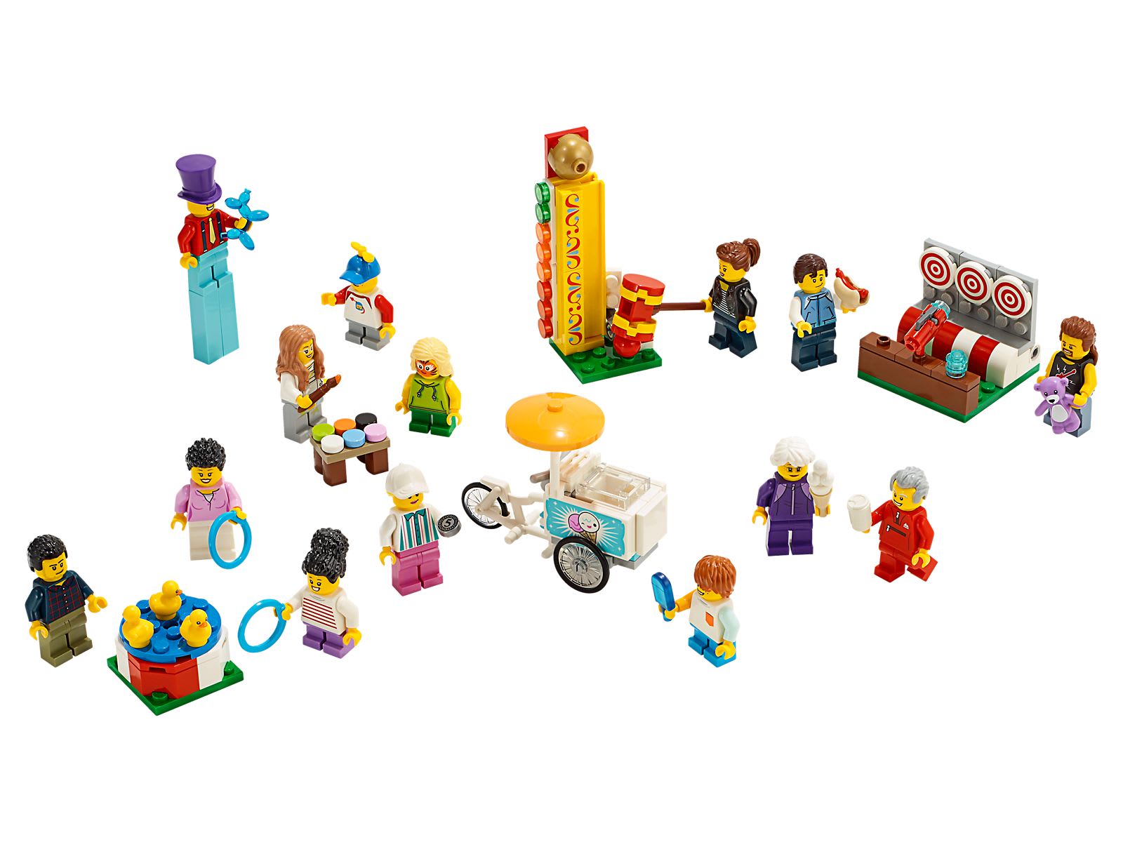 Wesołe miasteczko — zestaw minifigurek