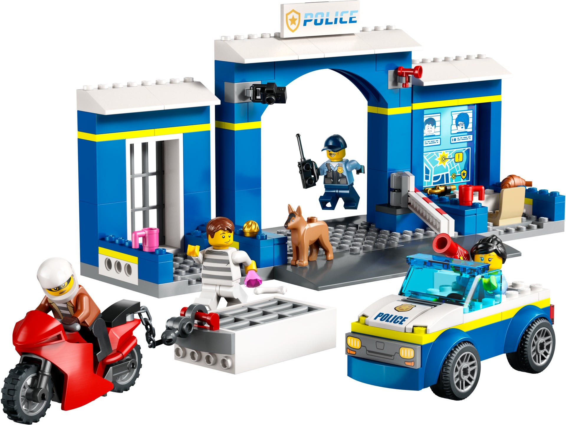 Posterunek policji – pościg