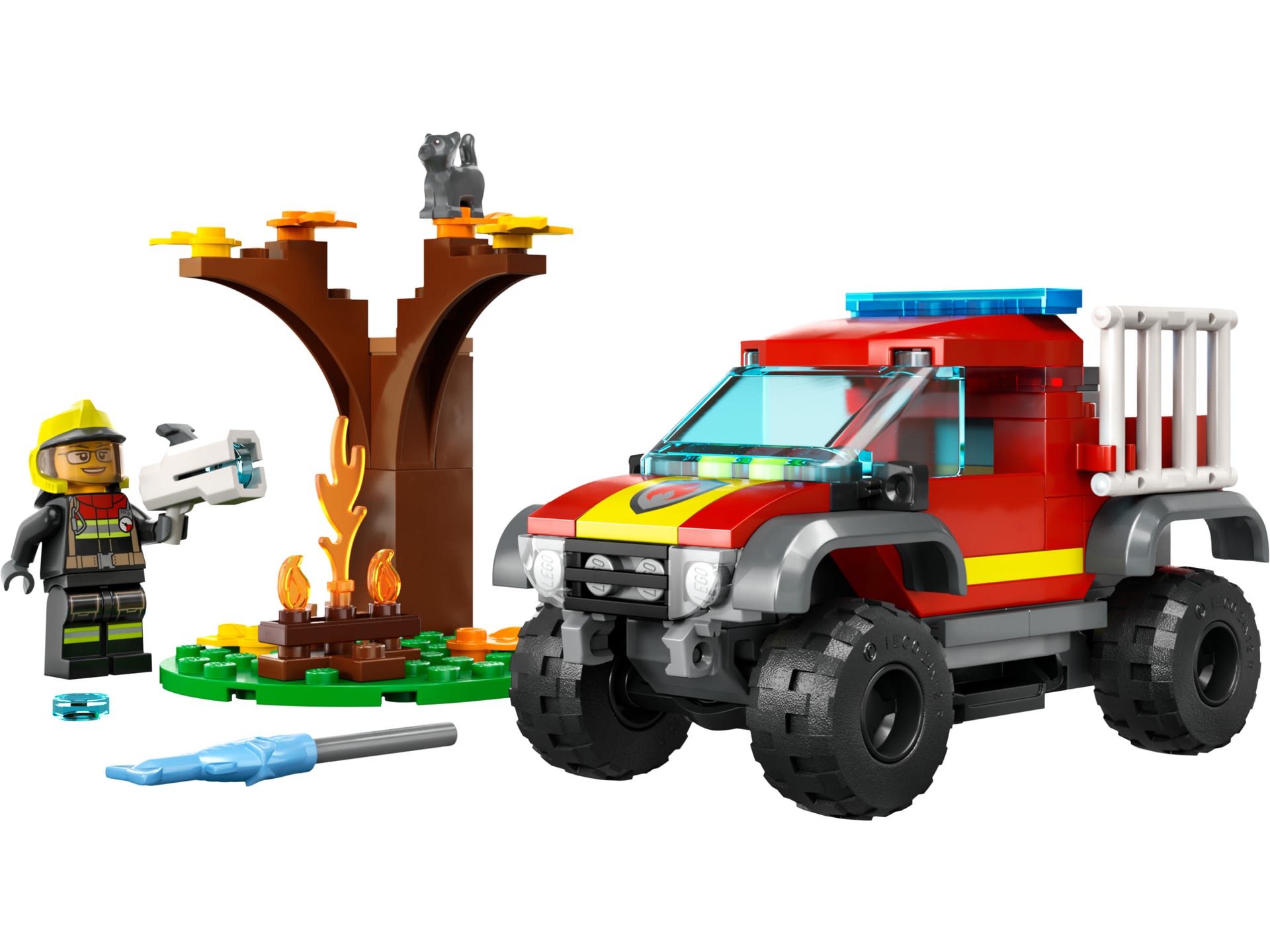 Wóz strażacki 4x4 – misja ratunkowa