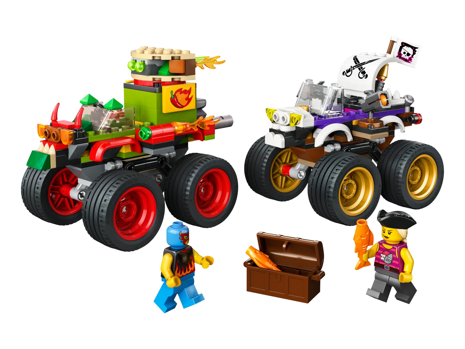 Wyścig monster truckami