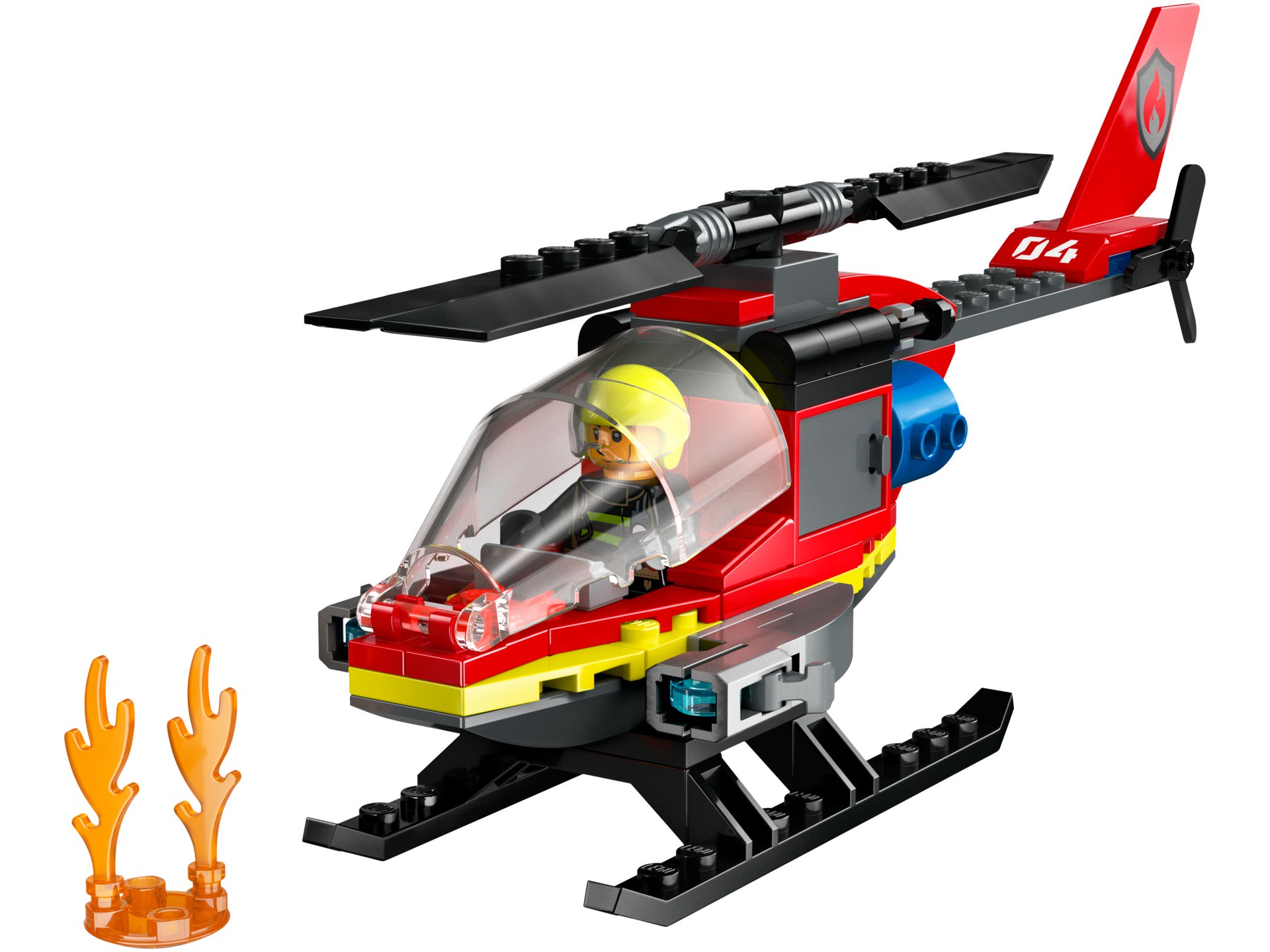 Strażacki helikopter ratunkowy