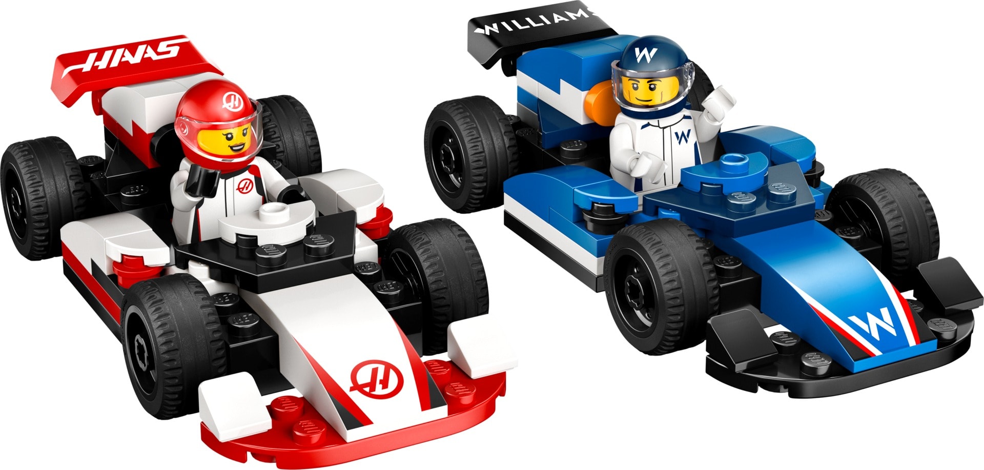 F1® Bolidy Williams Racing i Haas F1®