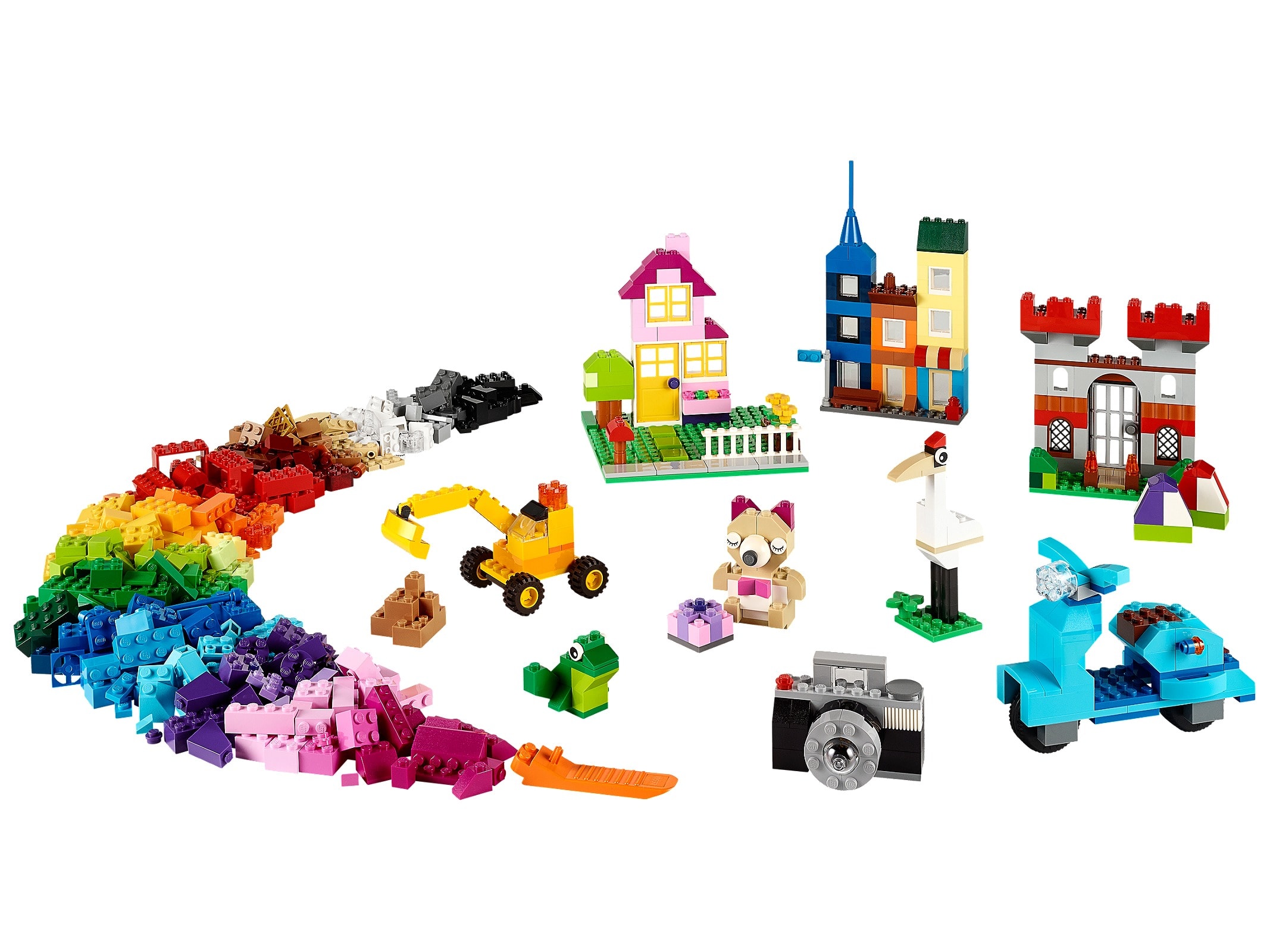 Kreatywne klocki LEGO®, duże pudełko