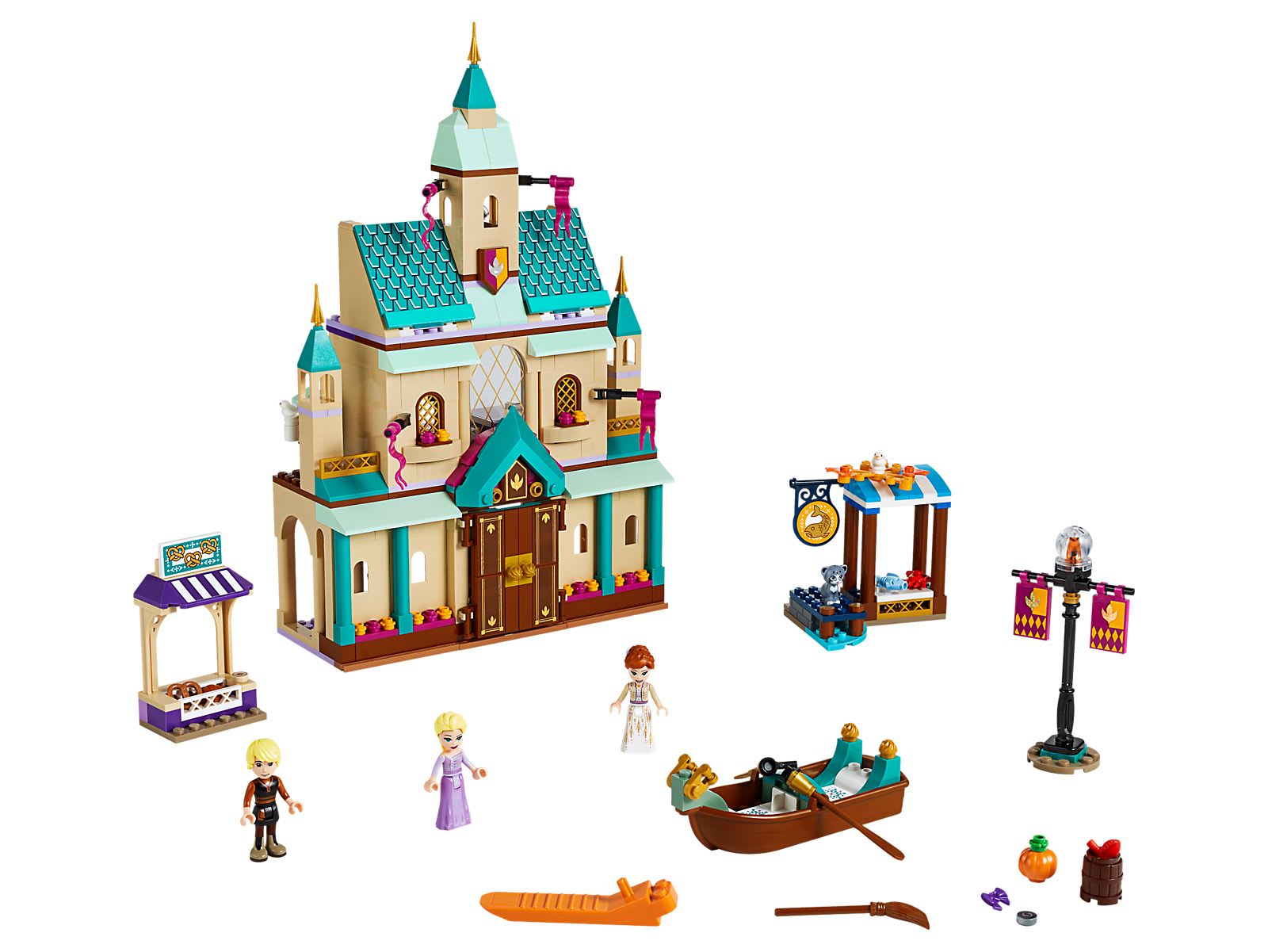 Zamkowa wioska w Arendelle