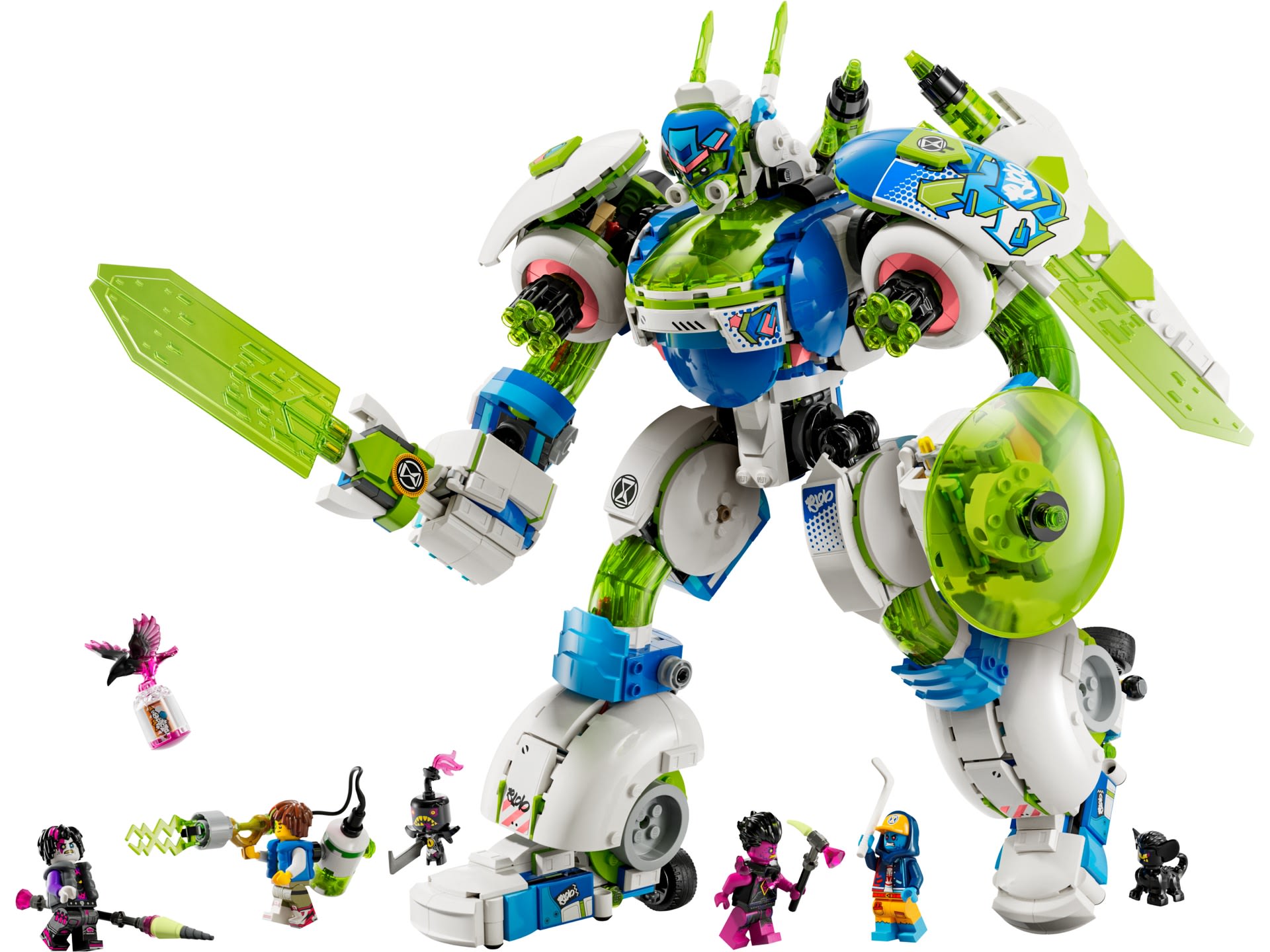 Mech-rycerz Mateo i Z-Bloba