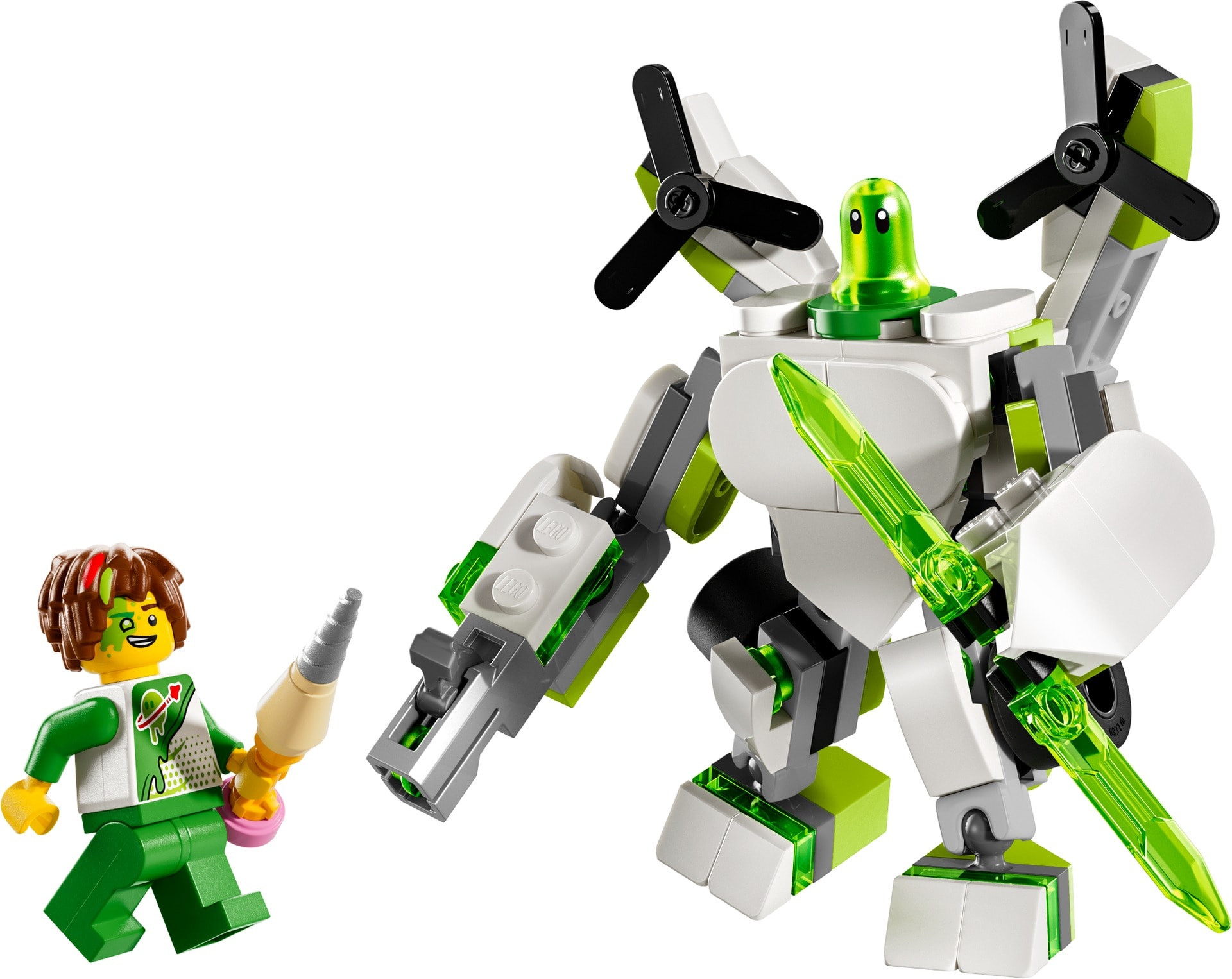 Przygody Z-Bloba — roboty i pojazdy