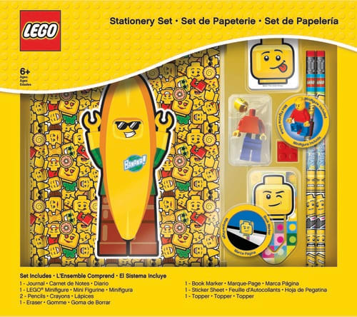 Minifigure Stationery Set