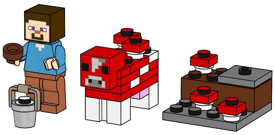 Steve and Mooshroom
