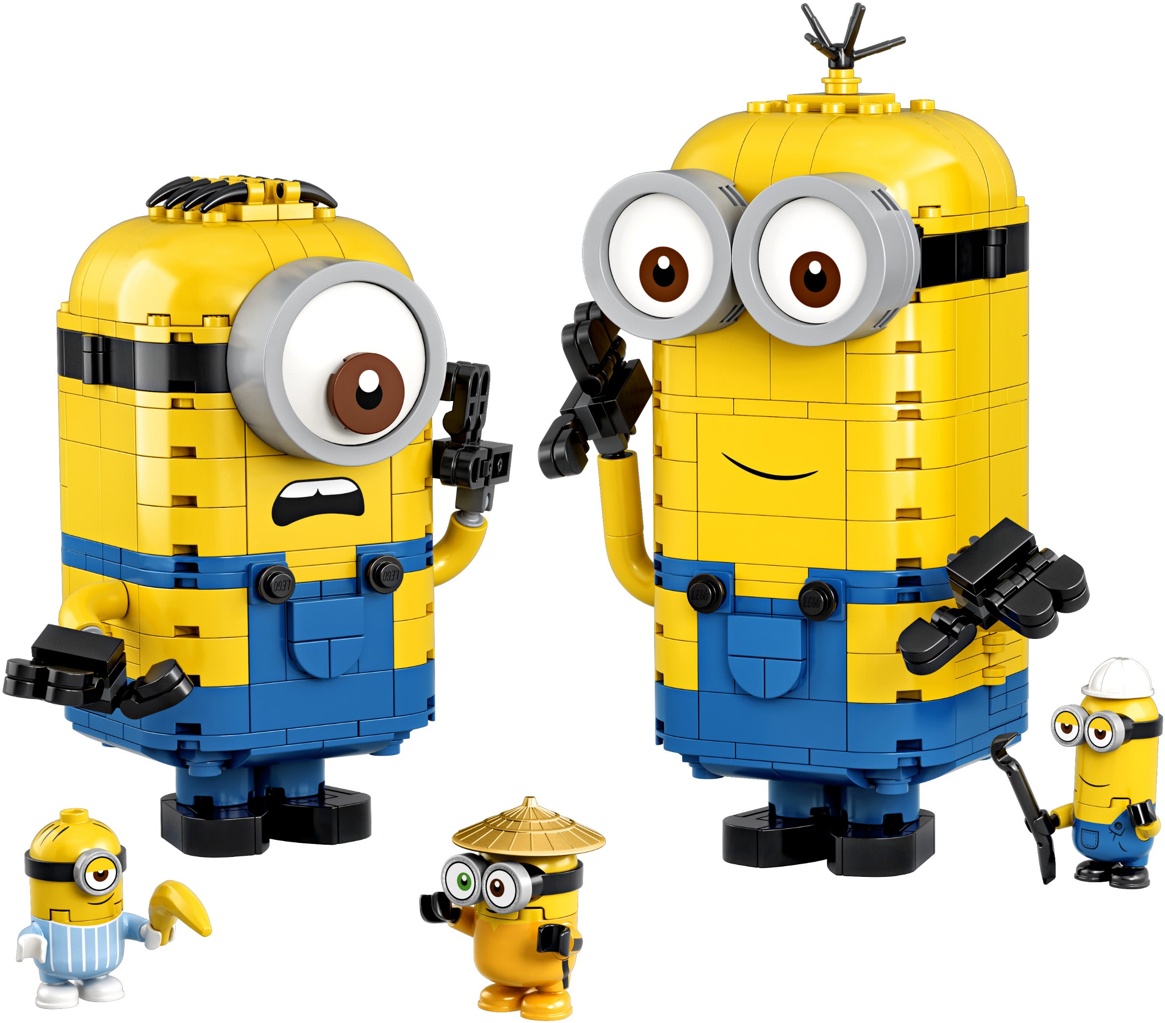 Minionki z klocków i ich gniazdo