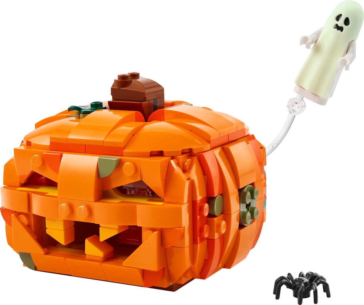 Halloweenowa latarnia z dyni