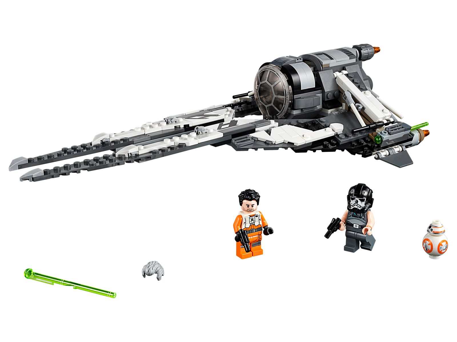 TIE Interceptor Czarny As