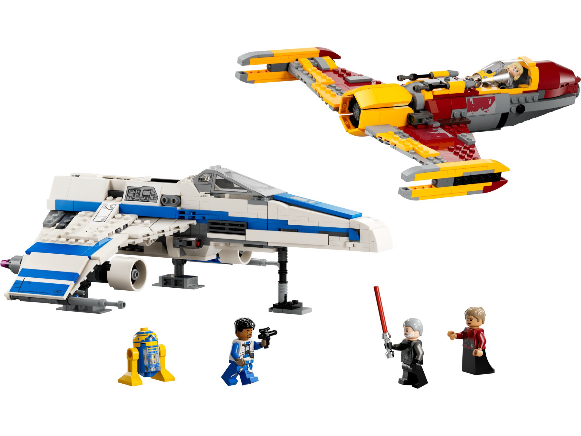 E-Wing™ Nowej Republiki kontra Myśliwiec™ Shin Hati