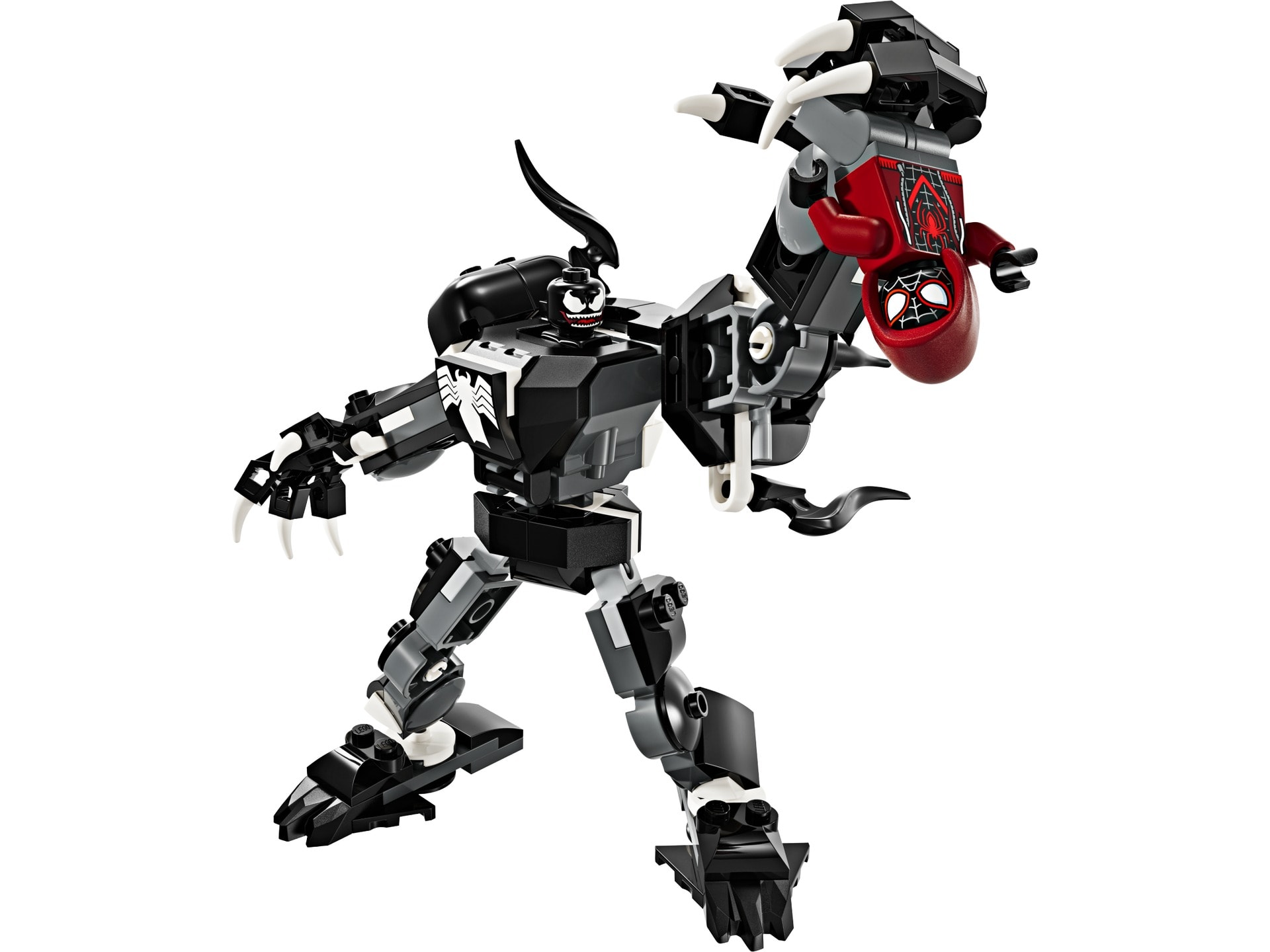 Mechaniczna zbroja Venoma vs. Miles Morales
