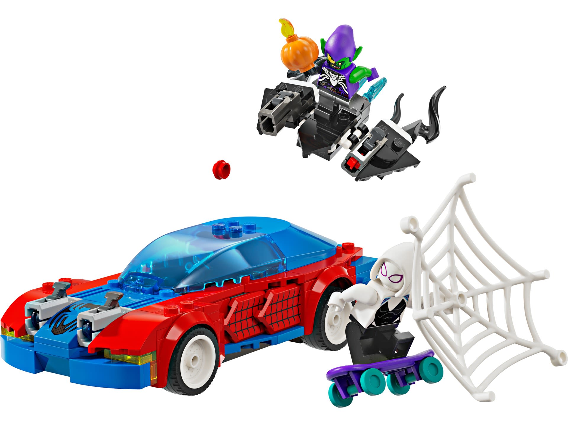 Wyścigówka Spider-Mana i Zielony Goblin