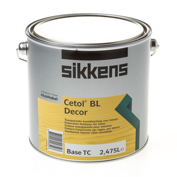 Sikkens Cetol bl Decor lak 2.5l Watergedragen zijdeglans